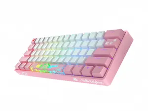 Belle Delphine X GHOST Edition K1 Wireless Mechanical Keyboard - Kitty Pink