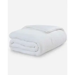 Sunday Citizen Clear White Snug Stitch Queen Size Comforter