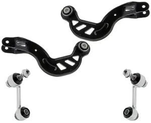 Mevotech Rear Upper Control Arms & Sway Bar Links For Infiniti QX30 2017-2019