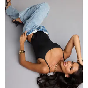 Forever Sleek Scoop Neck Bodysuit