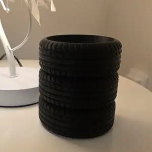 Creative Tire Pen Holder, Unique Stationery Organizer, Desktop Management Tool, Innovative Office Supplies, Essential Desk Accessories