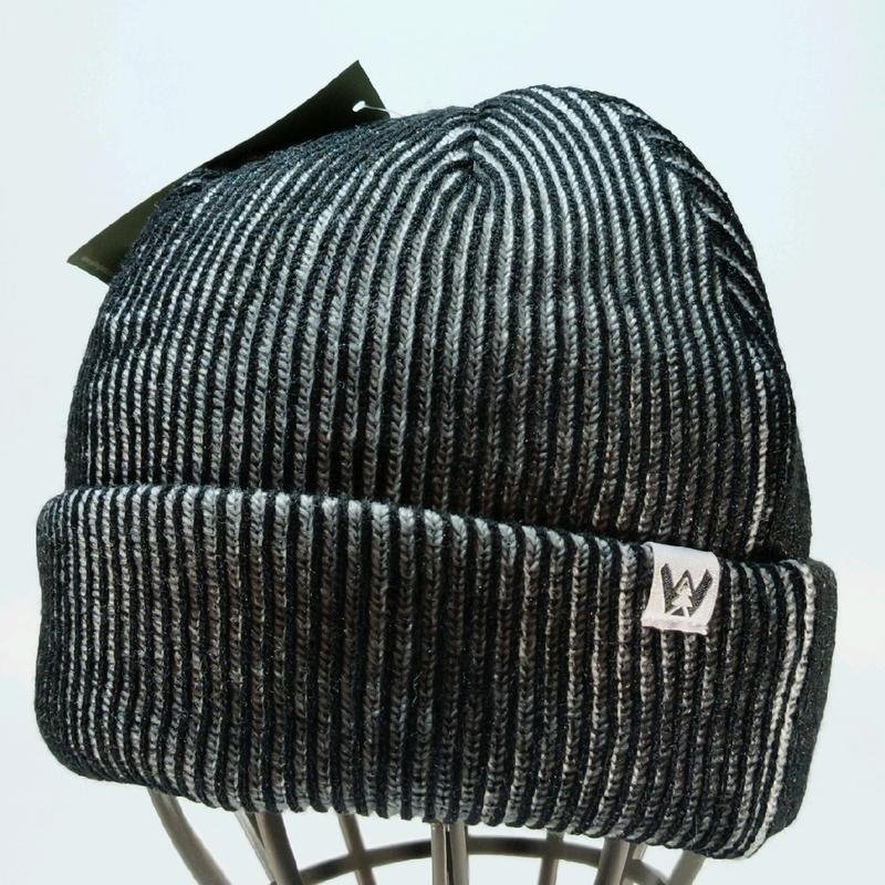 Willingland Beanie Hat for Women and Men Fall/Winter Collection Embroidered Toboggan Hat in Blue/Black & Off White/Black Warm Cozy Cotton Material