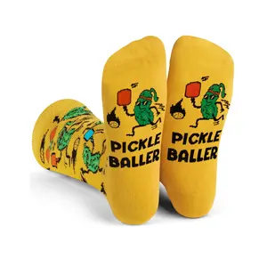 Funny Pickleballer Socks