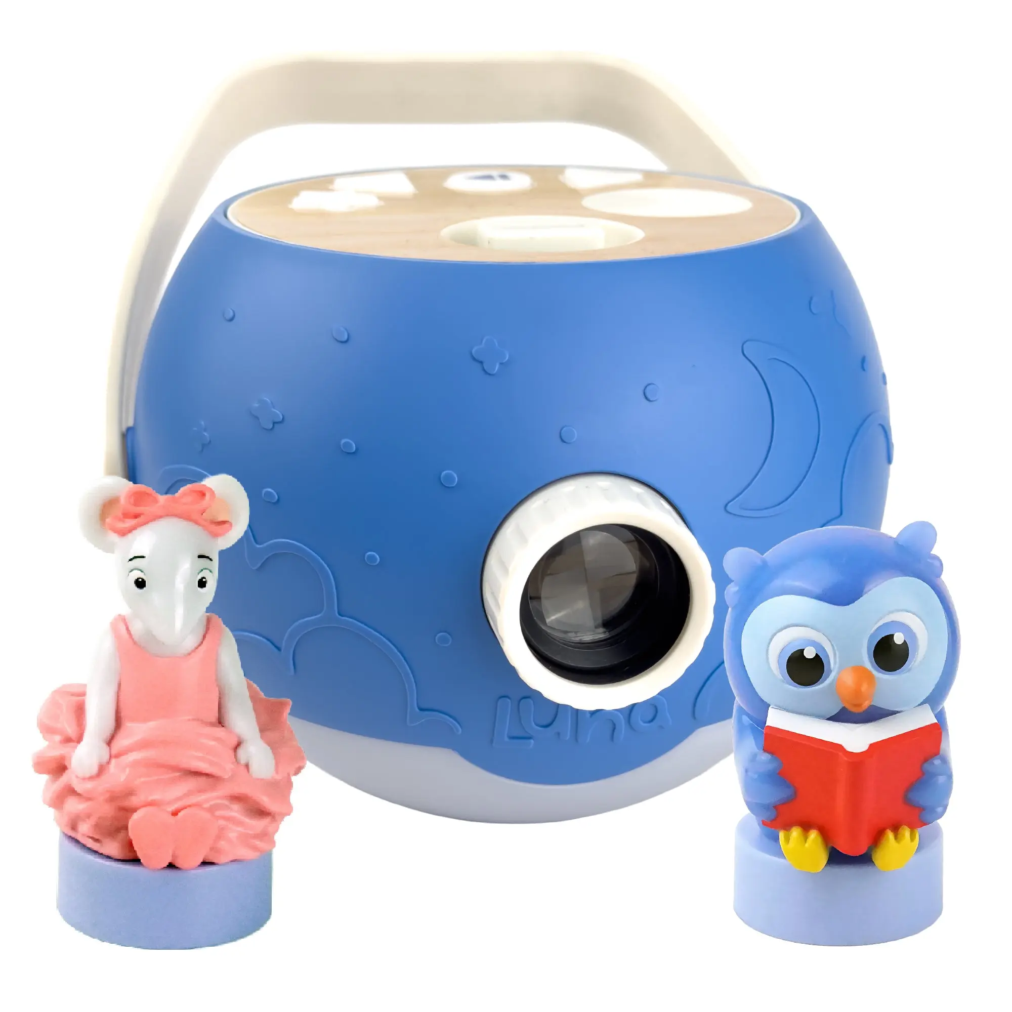 Luna StoryTime Projector Owl & Angelina Ballerina Set