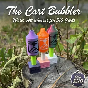 Cart Bubbler - 3D Printed 510 Bubbler