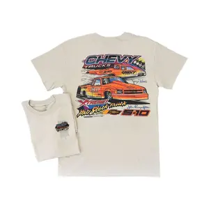 Chevy S10 Xtreme Truck T Shirt, Orange Pickup Drag Racing Graphic with Retro Motorsports Design 2 Sides Graphic Tee, Soft Cotton Blend Shirt, Vintage Truck Apparel for Men and Women, Gift for Chevy Fans