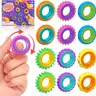 Back to School Sensory Spinner Rings, LESONG Finger Fidget Toys for Kids & Adults, Classroom Prizes & Party Favors