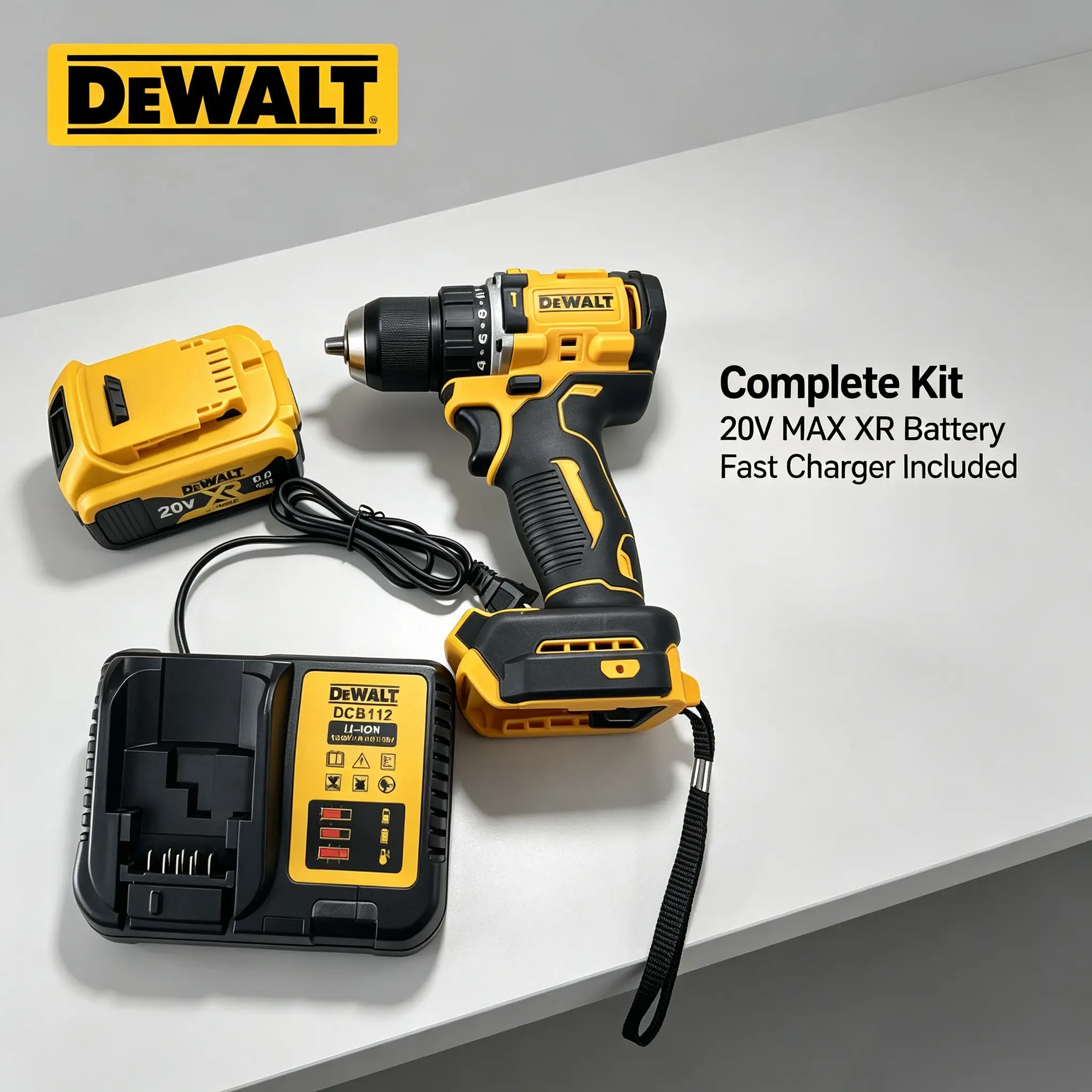 DeWALT DCF805 Brushless Impact Driver, Compact Power Tool for Wood, Metal, Construction & Installation