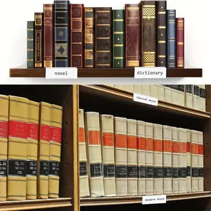 10sest Clear Plastic Shelf Label Holders with Blank Inserts, 10 Clips + 10 Tags, Removable for Home Pantry & Office Organization