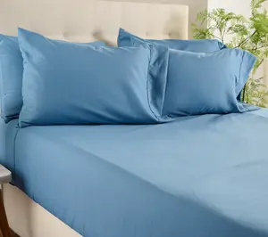 Home Reflections Double Brushed Sheet Set w/ Extra Cases Pillow Home Reflections Double Brushed Sheet Set w/ Extra Cases Pillow