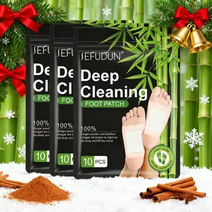 Sefudun Foot Patches with Plant Extracts, Comfortable Fit, Soft Breathable Material, Suitable for Night Use, Independent Packaging Design