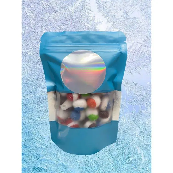 Sour Blitz Freeze Dried Sour Fruit Flavored Candy Snack Refreshing Sour Flavor Perfect for Snacking Freeze Dried Fruit Candy .25lb
