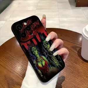 Zombie couple design, the material has shockproof protection, lightweight and durable, suitable for iPhone 17/16/15/14/13/12/11/X/XS Max/XS/16E/17E, stylish and youthful protective case, suitable as a holiday gift for friends, family, and yourself. summer