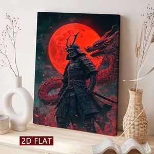 Wood Frame Canvas Poster, Modern Art Decor, Waterproof, Suitable for Living Room, Bedroom, Office, Gaming Room, Unique Gift Idea