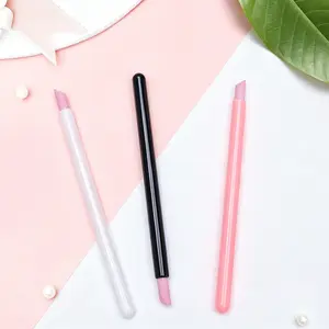3 PCS Nail Grinding Pen Set, Single-Ended Nail Cuticle Remover Tools for Grinding Dead Skin, Calluses & Nail Dirt, Professional Nail Prep Tools for Salon & Home DIY Manicure