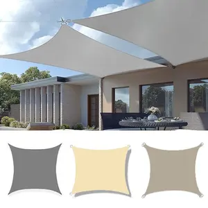 Outdoor Waterproof Sunshade Canopy, Garden Patio Car Tent, Rectangular Pool Shade Sail, Durable Fabric Shelter for Yard and Deck, Beach Shade Canopy