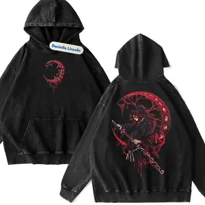 Upper Moon Kokushibo Eyes Hoodies, Demon Slayer Hoodies Gift For Fan Manga, Gift For Men, Gift For Women, Crew Neck T-shirt, Trending T-shirt
