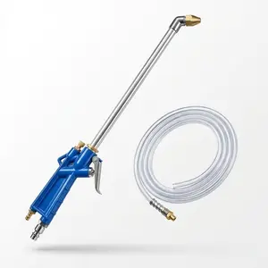 Air Blow Gun Pneumatic Engine Cleaning Gun, Cleaning Degreaser Sprayer Tool, Very Easy To Clean Narrow Spaces Such As The Engine Compartment, Mechanical Interior, Deck, And Wheels Industrial Metal Home Heavy Duty Hardware