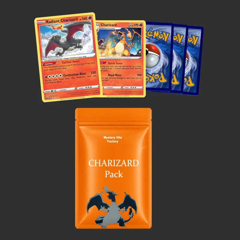 which pokemon booster packs have charizard 1999 POKEMON BASE SET CHARIZARD BOOSTER PACK SEALED *21.2-21.3 GRAMS main image 1