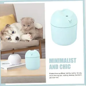 1/2PCS 2 Mist Modes Portable Small Humidifier, USB Personal Desktop Humidifier for Car, Office Room, Bedroom, Auto Shut-Off, Super Quiet
