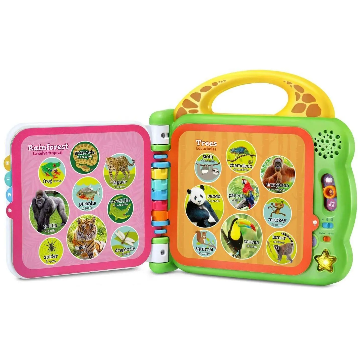 LeapFrog 100 Animals Book, Green Bilingual Book For Kids I BRAND NEW