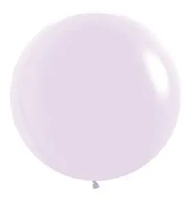 24" Sempertex Pastel Matte Lilac Balloons 1 count #59178