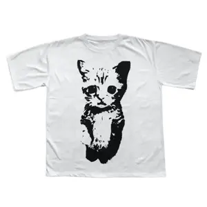 Amity Affliction Cat Y2k T-Shirt Unisex Vintage Graphic Tees Gothic Grunge Y2k Emo Scene Casual Cotton Top for Men Women Streetwear Fashion Menswear Birthday Give him/her top-notch clothing