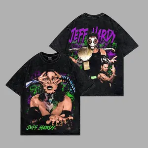 Jeff Hardy The Charismatic Enigma WWE Legend Premium Wrestling Acid Washed 100% Cotton T-Shirt The Charismatic Army, Team Xtreme Shirt, WWE Fans Shirt, WWE Event Outfit