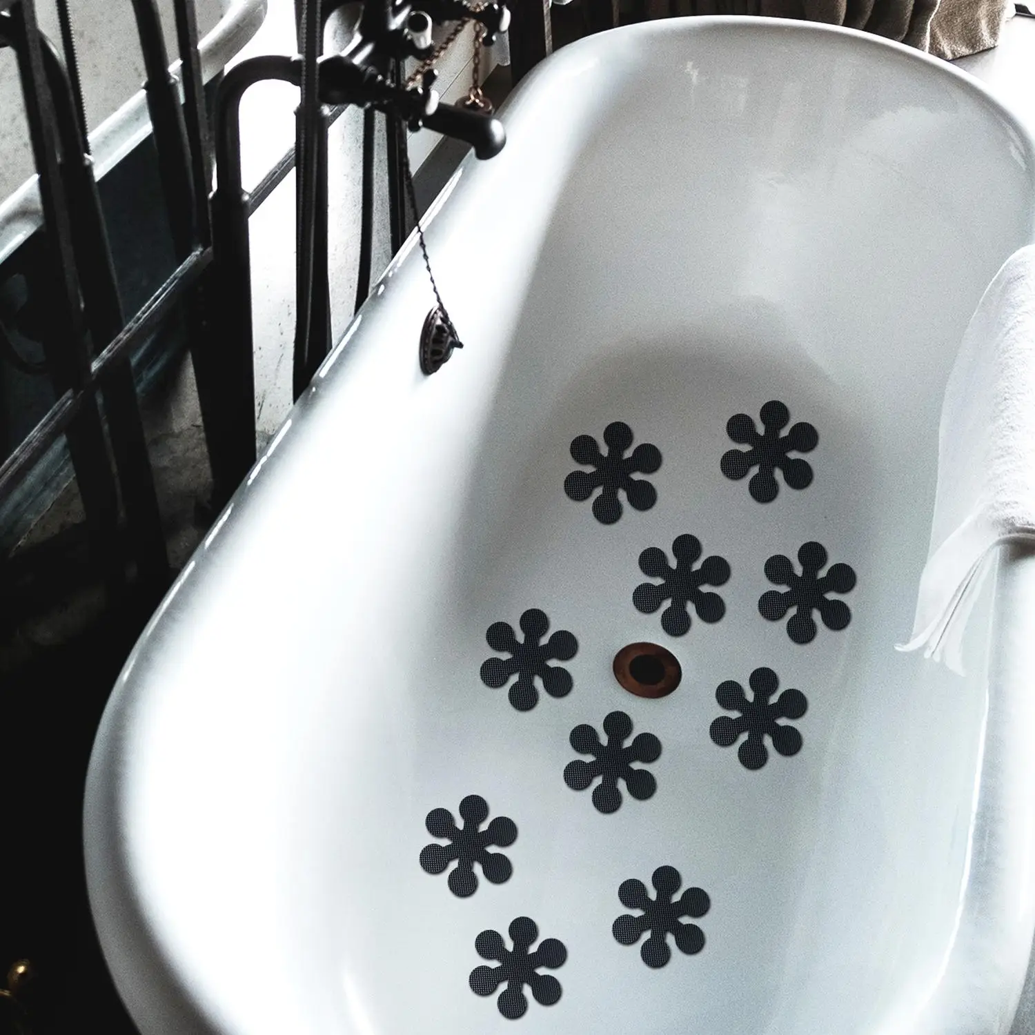 Snowflake Pattern Bath Sticker, Anti-slip Bath Sticker, Self-adhesive Bath Paper for Bathroom, Shower, Swimming Pool