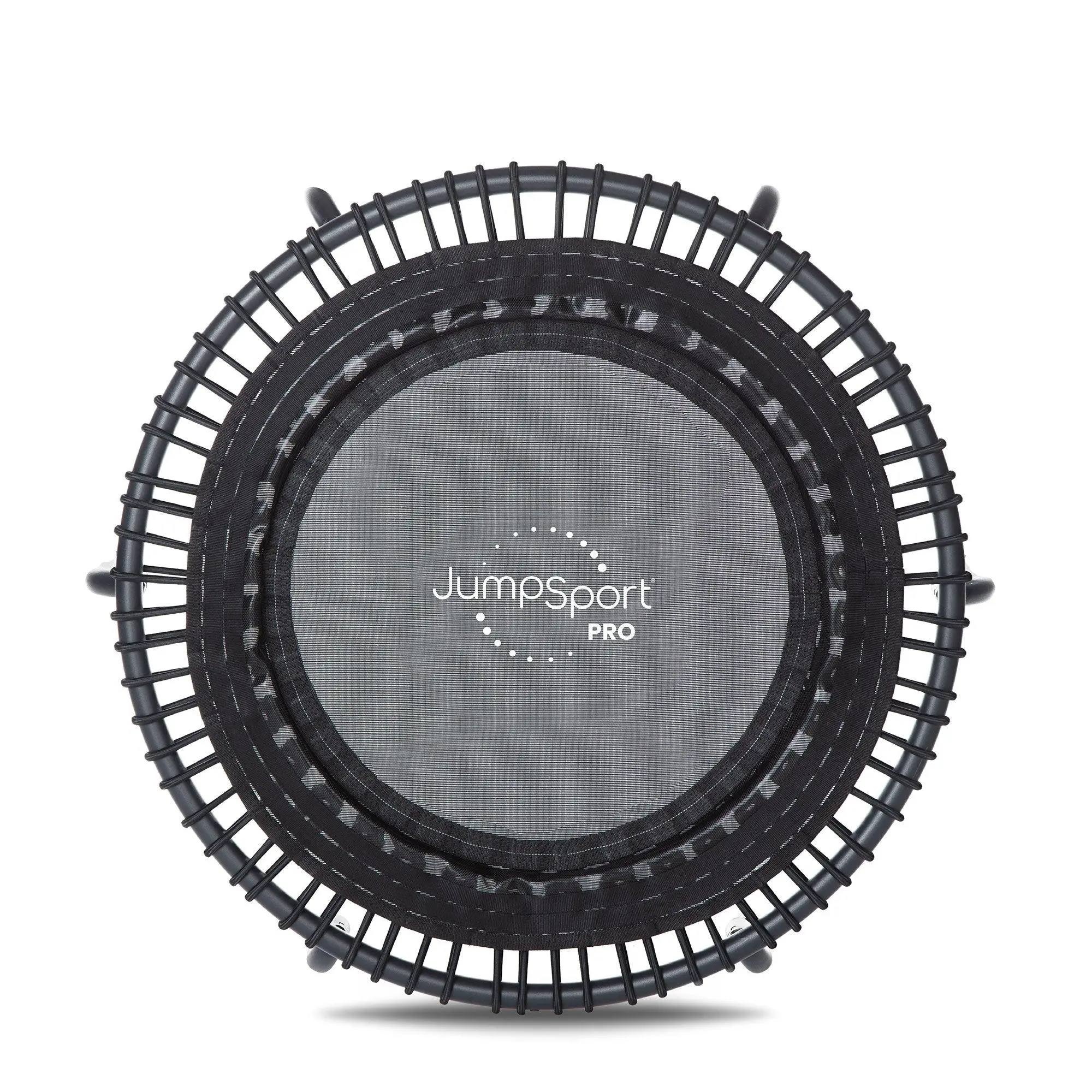 JumpSport 350 PRO Indoor Lightweight 39" Round Fitness Trampoline with 4 Videos
