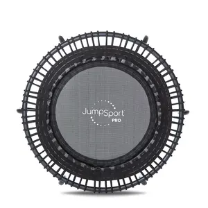 JumpSport 350 PRO Indoor Lightweight 39" Round Fitness Trampoline with 4 Videos