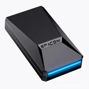 Fidgeting Magnetic Push Card Metal Mechanical Slider Luminous Pushing Plate EDC Relieve Stress Reducing Office Desk Adults Toys Fidget Gadget Stress Relief Model