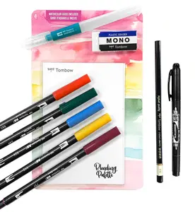 Tombow Dual Brush Pen Watercolor Set art supplies