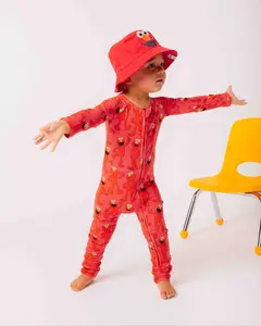 Sesame Street E is for Elmo Convertible Romper
