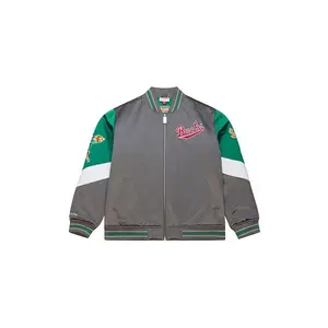 Mitchell & Ness HWC '68 Throw Back Milwaukee Bucks Satin Jacket