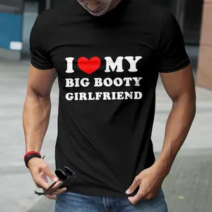 I Love My Big Booty Girlfriend Premium Tri-blend T-Shirt