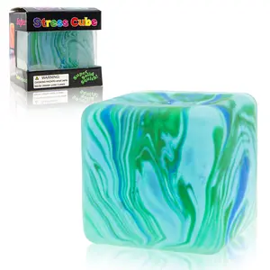 Fidget Toys Squishy Stress Cube, Stress Balls for Kids Adults Squishies Stress Relief, Ice Squishy Cube Sugar Balls, High Density Squeeze Balls for Students Calming