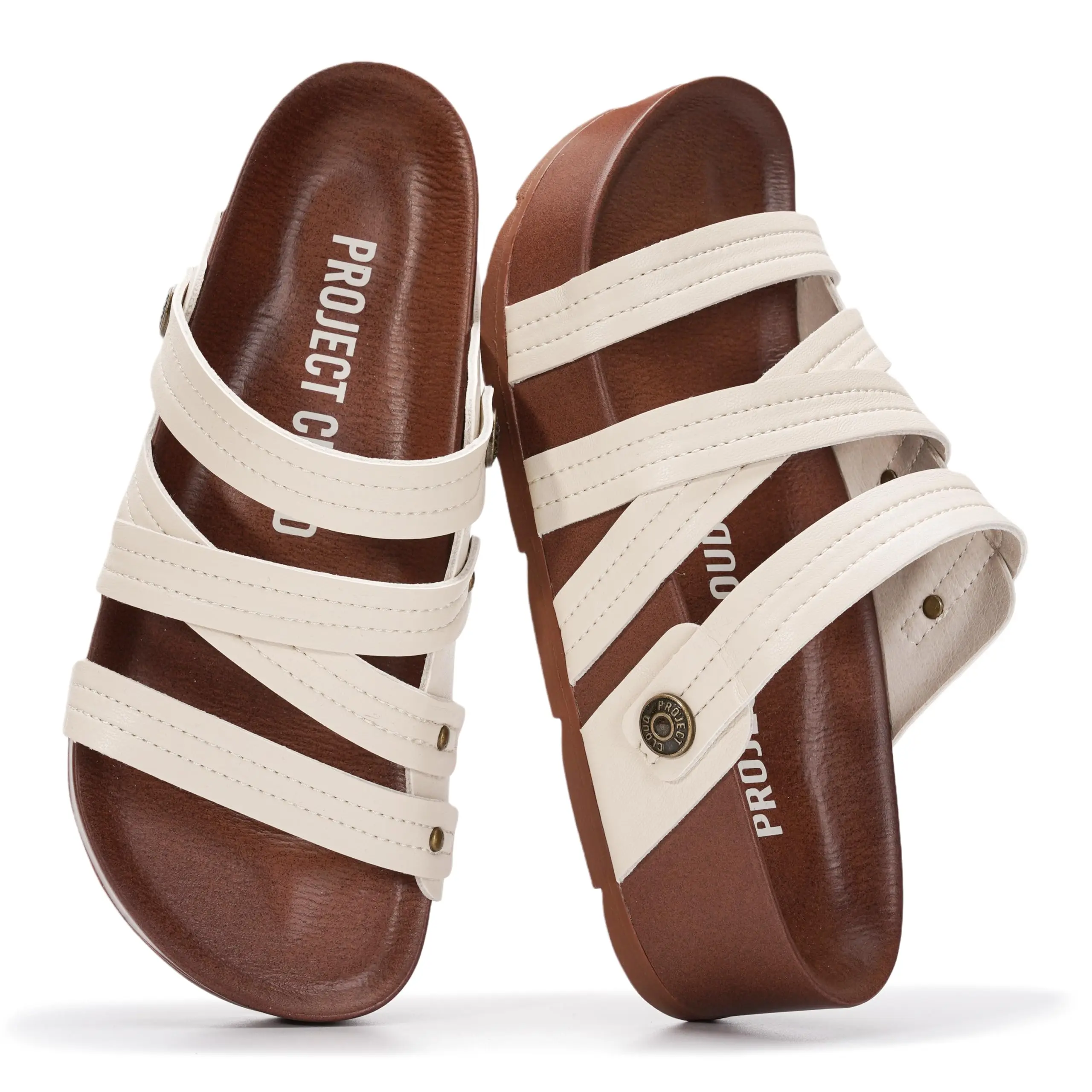 Project Cloud Women's | Wedge Platform Sandals | Comfortable Soft Insole | Lightweight | Non-Slip - Pasadena Project Cloud Women's | Wedge Platform Sandals | Comfortable Soft Insole | Lightweight | Non-Slip - Pasadena