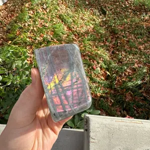 Sunset Flash Labradorite Freeform #4