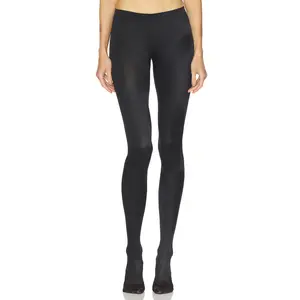 Wolford Satin De Luxe Tights in Black
