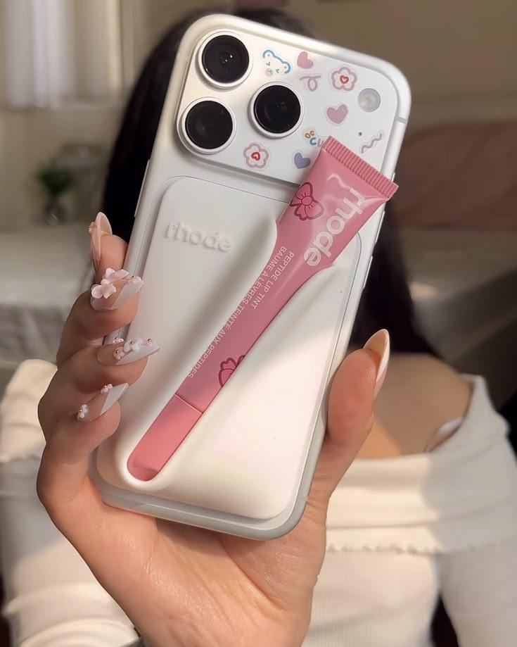 New Rhode Snap-On Lip Case MagSafe Phone Accessory for iPhone - Magnetic Lip Holder with MagSafe Phone Case f for iPhone Pro & Pro Max, valentine gift