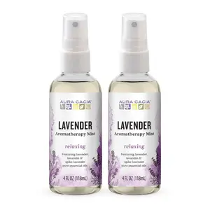 Aura Cacia Lavender Aromatherapy Mist 4 fl. oz. (2 Pack)