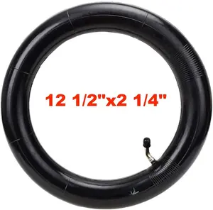 1-Pack 12.5" Scooter Inner Tube 12 1/2 x 2 1/4 Angled Valve Stem 12.5" x 2.25" Tube Compatible with 12.5X1.75 12.5 X 1.95 12.5 X 2.125 12.5 x 2.25   and Scooter Tire Tube