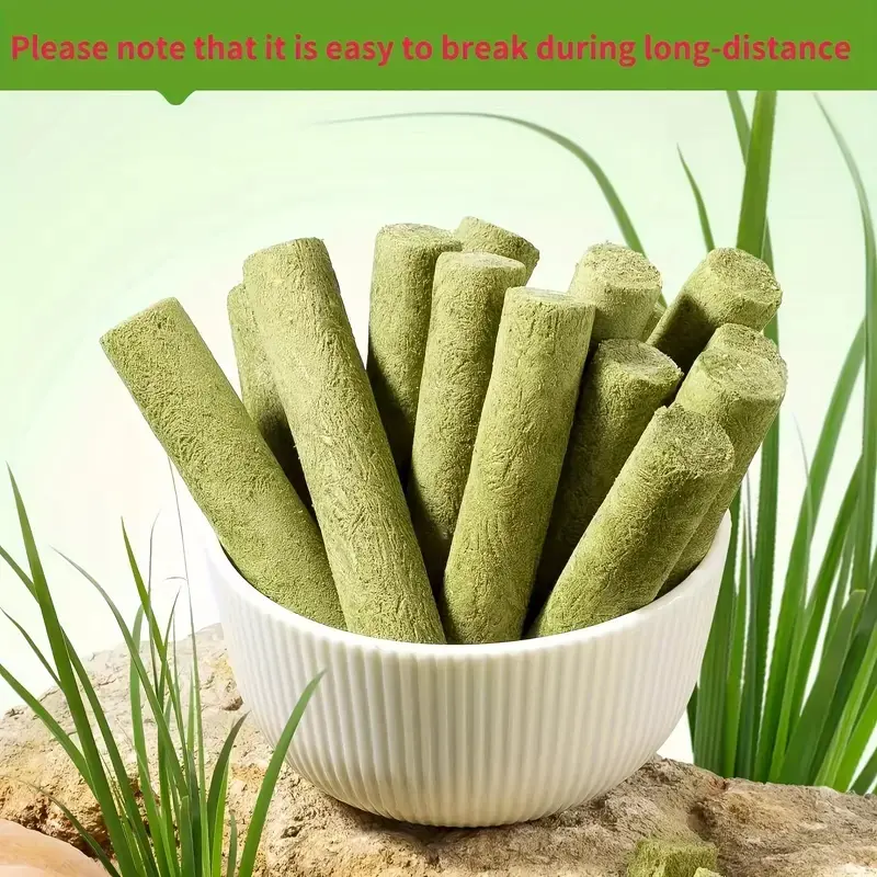 Cat Grass Teething Stick, Delicious Cat Treat Snack Edible Cat Chew Toy for Teeth Cleaning and Hairball Removal in Cats catnip flavor cat grass treat hairball control snack stick hair ball oral health