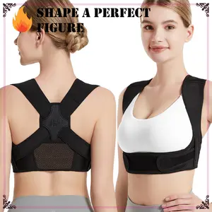 Posture Corrector for Back Support: Adjustable Shoulder Posture Brace for Men and Women