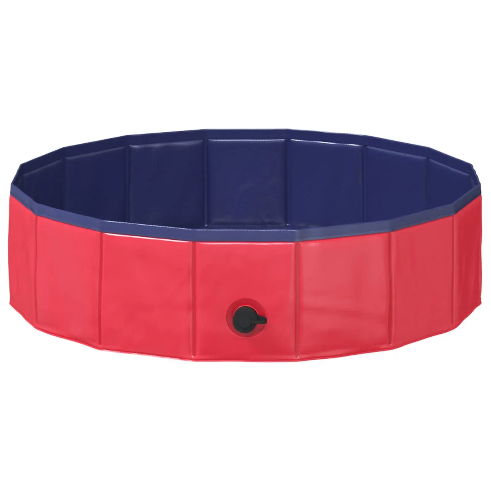 vidaXL Children Swimming Pool Ø 31.50 x 7.87 in Round for Red, Backyard, Portable Pool for Toddlers, Compact, Easy Setup, Quick Drain - Fun Outdoor Splash 3416315