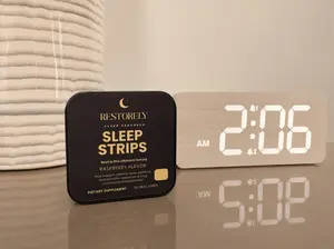 Sleep Strips – Melatonin Oral Strips for Deep Sleep | Valerian, Chamomile & Lavender