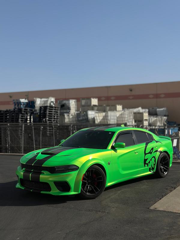 Hellcat Style Side Decals - Premium Vinyl Graphics Kit