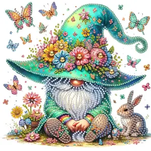 DIY Diamond Painting Kit, Fairy Tale Design, 30x30 Cm Frameless Art Craft Set, Unique Gift Idea for Home Decor & Creative Projects, Handmade Gifts
