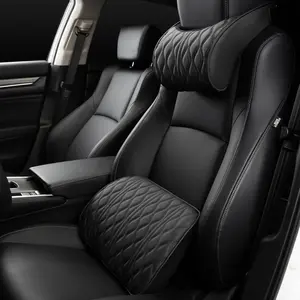 Premium Car Seat Comfort Kit w/ neck pillow and lumbar support